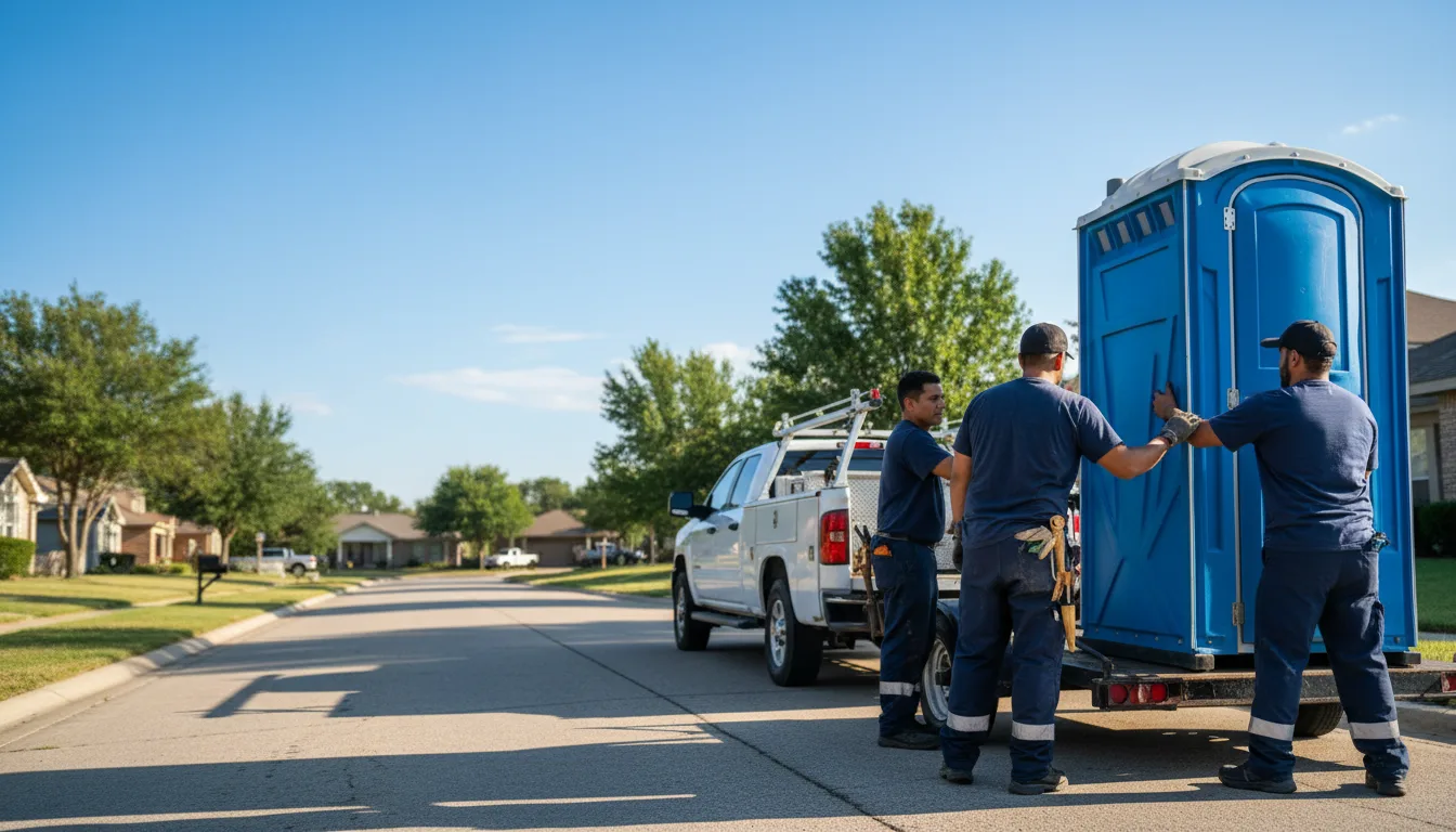 Portable Toilet Rental in Patterson, IL near me